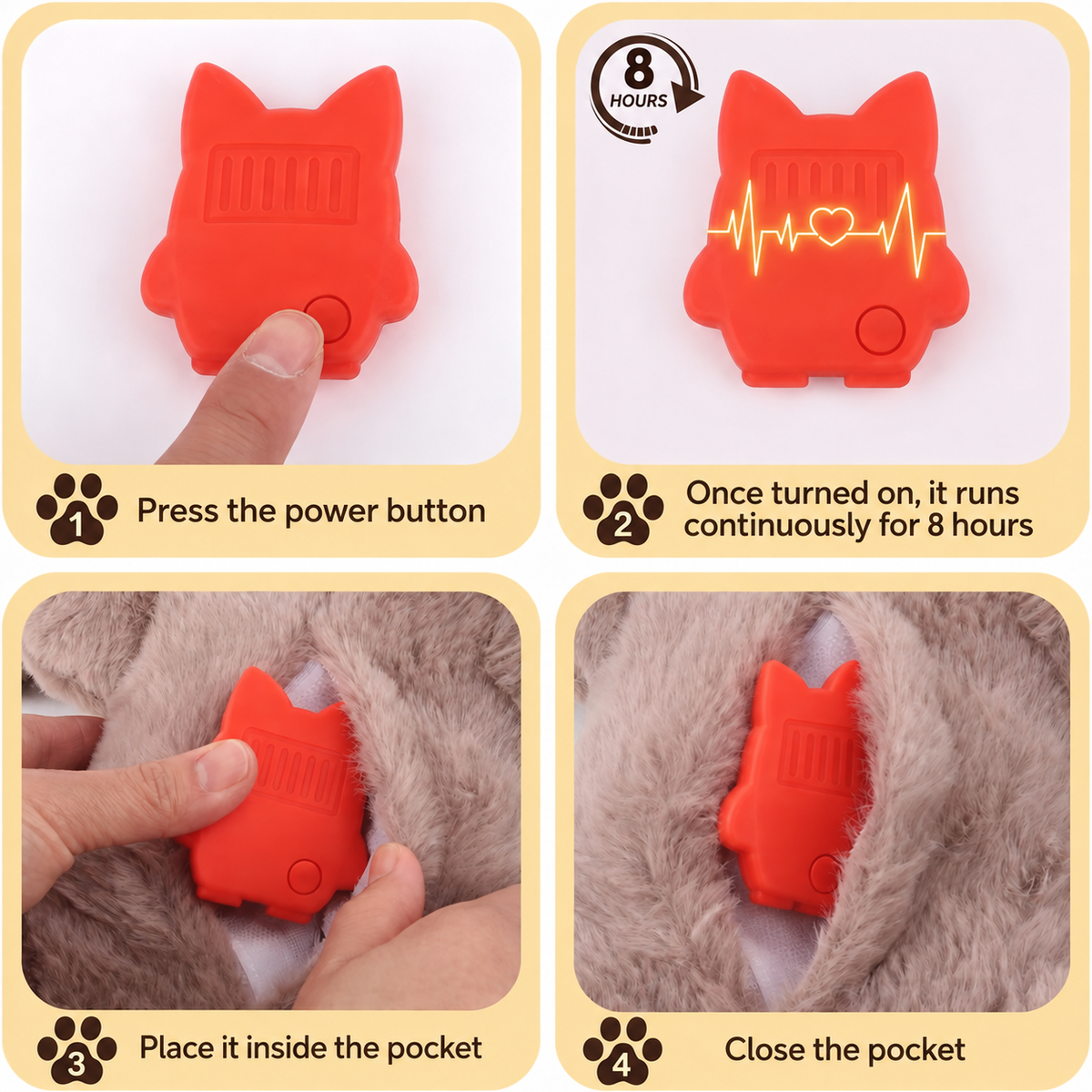 Muffly™ Heartbeat Sloth – Calms Anxiety & Loneliness