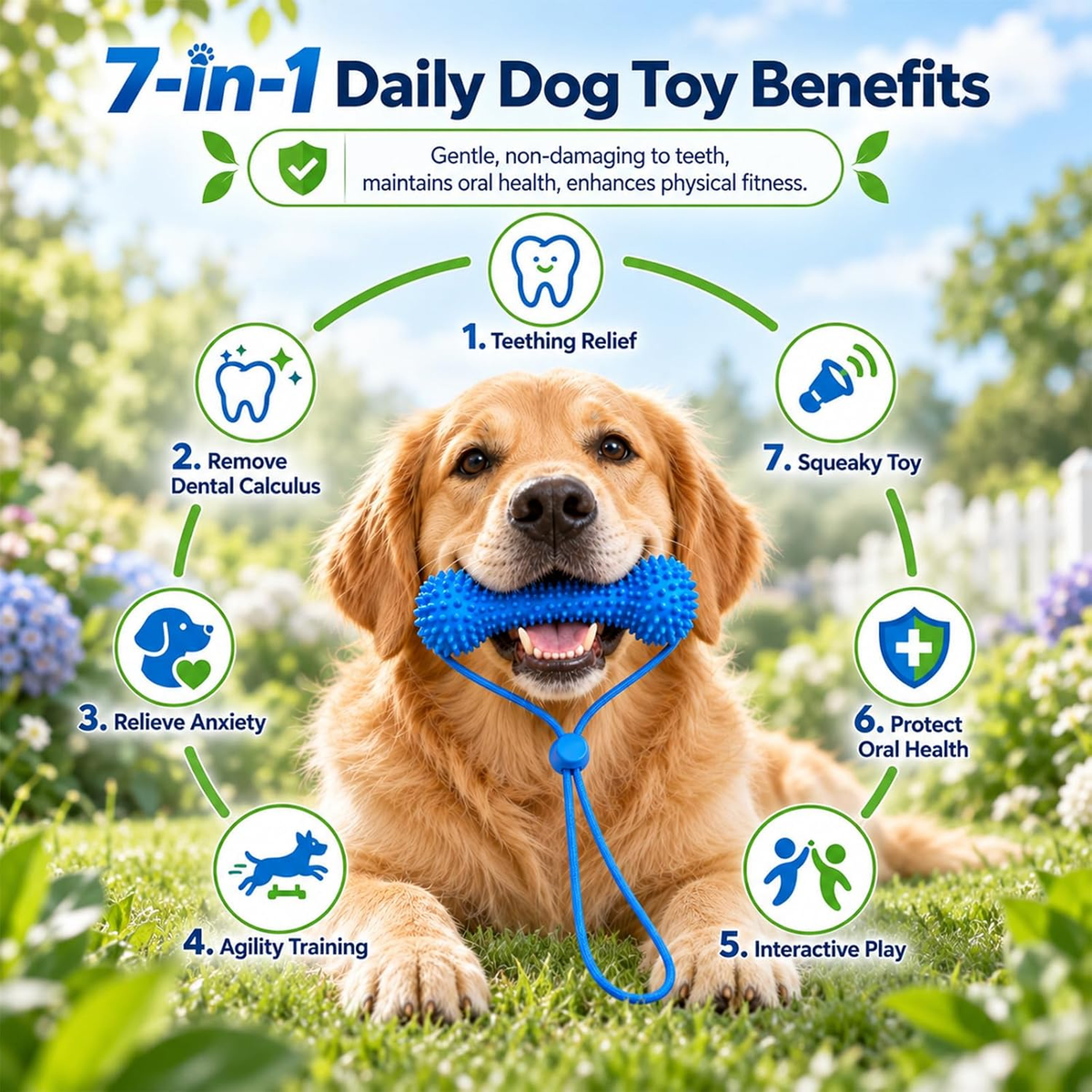 Muffly™ Dental Bone – Cleans Teeth & Fresh Breath