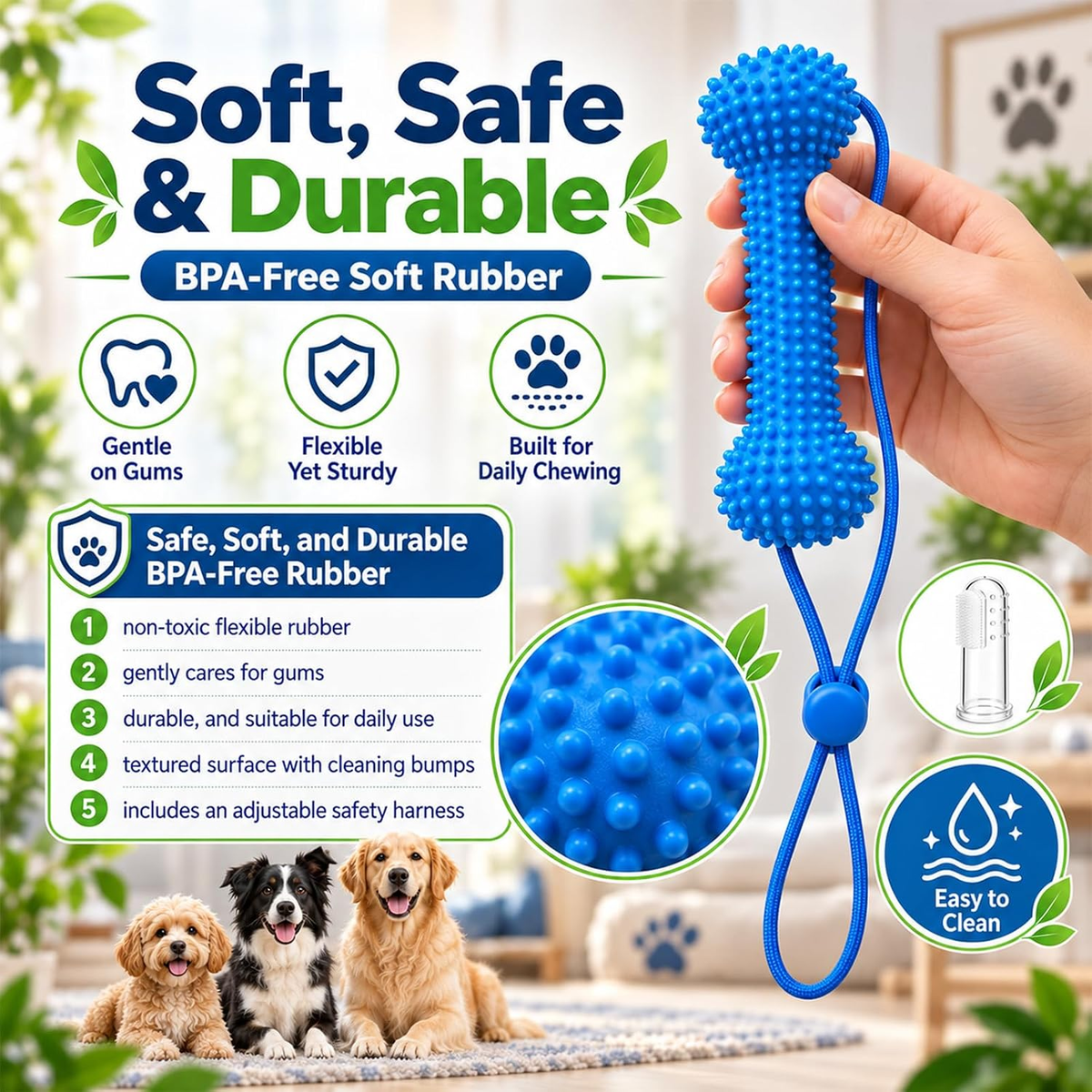 Muffly™ Dental Bone – Cleans Teeth & Fresh Breath