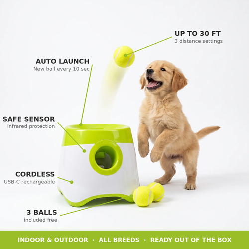 Muffly™ Automatic Dog Ball Launcher